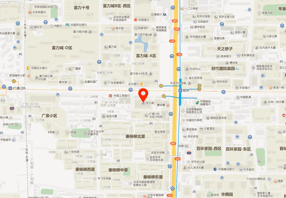 优士阁位置地图